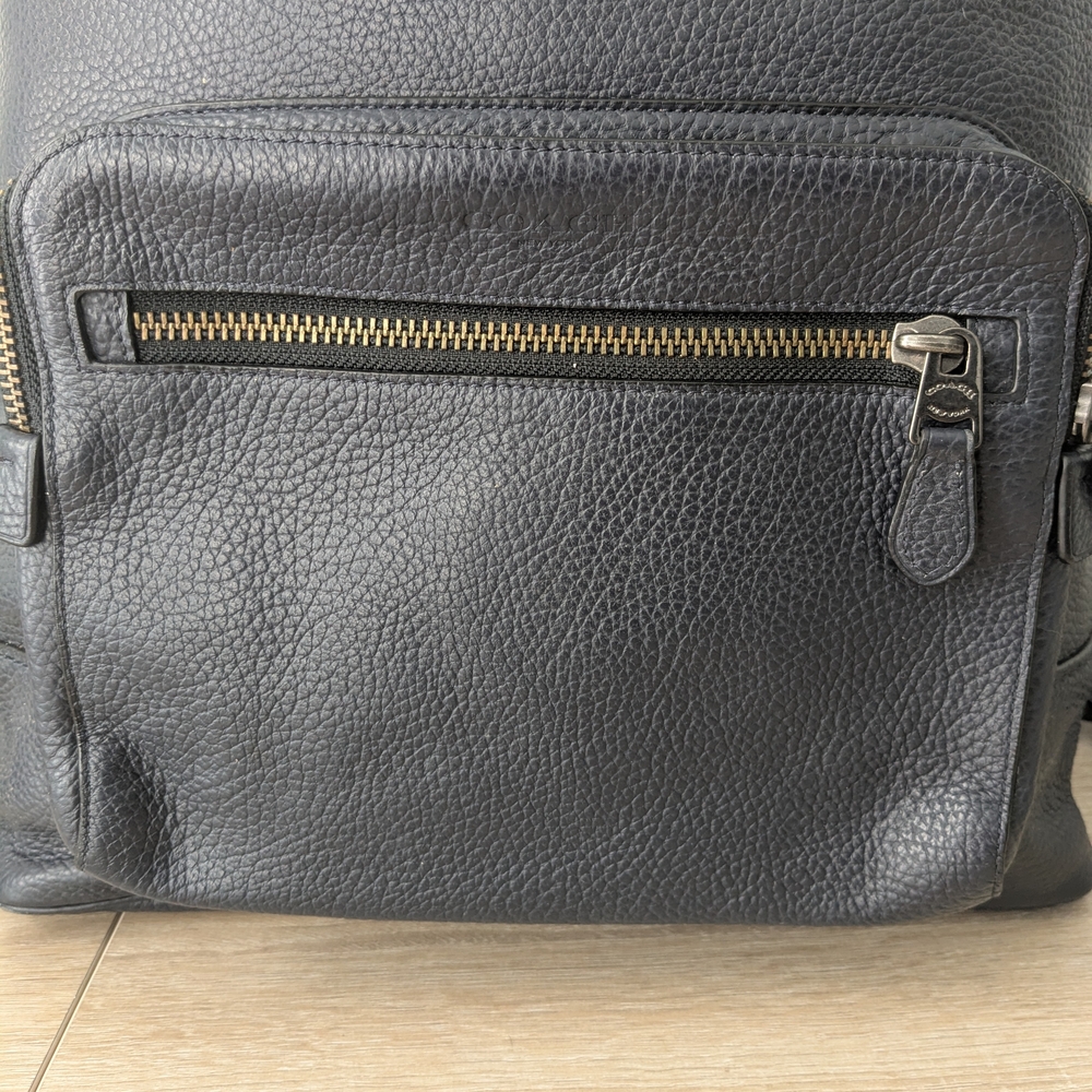 Coach Leather Backpack - Picture 6 of 12